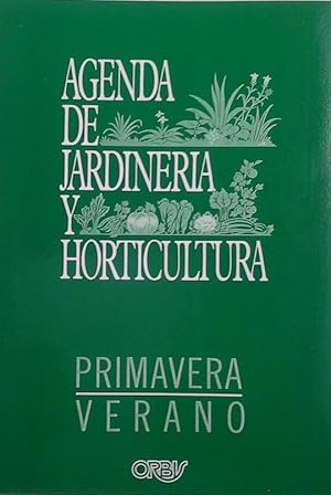 AGENDA DE JARDINERÍA Y HORTICULTURA