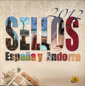 SELLOS ESPAÑA Y ANDORRA 2012