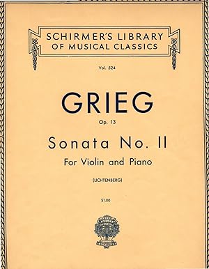 Sonata No. II [# 2] - for Violin and Piano, Op. 13 []