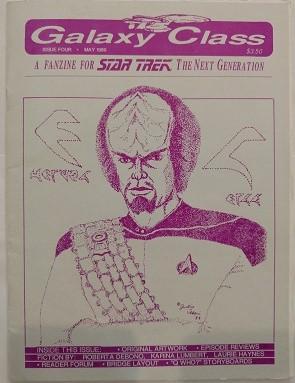 Bild des Verkufers fr GALAXY CLASS: STAR TREK THE NEXT GENERATION FANZINE ISSUE FOUR zum Verkauf von Top Shelf Books