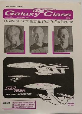 Imagen del vendedor de GALAXY CLASS: STAR TREK THE NEXT GENERATION FANZINE ISSUE ONE a la venta por Top Shelf Books