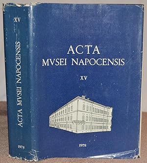 ACTA MVSEI NAPOCENSIS XV