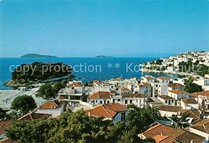 Postkarte Carte Postale 73607772 Skiathos Panorama Skiathos