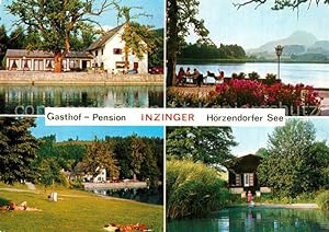 Postkarte Carte Postale 73613031 St Veit Glan Gasthof Pension Inzinger Liegewiese Hoerzendorfer S...