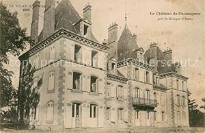 Postkarte Carte Postale 13612088 Saint-Georges-d Aurac Château de Chassagnon Saint-Georges-d Aurac
