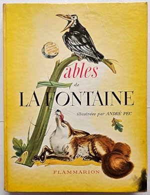 Fables de La Fontaine illustrées par André Pec.