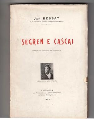 Seller image for Segren e Cascai. Recui de Pousio Prouvenalo. for sale by The Sanctuary Bookshop.