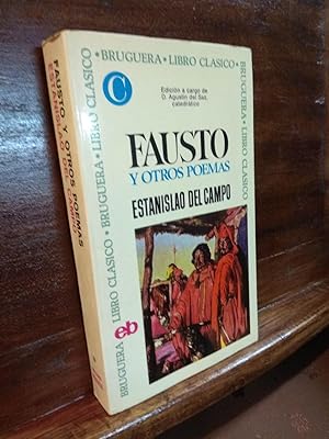 Imagen del vendedor de Fausto y otros poemas a la venta por Libros Antuano