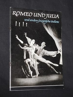 'Romeo und Julia und andere sowjetische Ballette [Verlagskatalog für Textbücher]