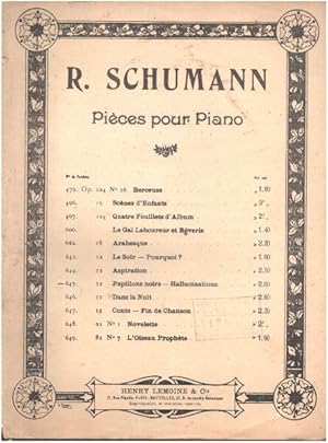 Pieces pour piano ( partition )