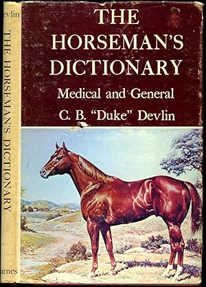 Seller image for Horseman's Dictionary; Medical and General for sale by Little Stour Books PBFA Member