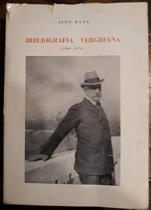 BIBLIOGRAFIA VERGHIANA (1840 - 1971),