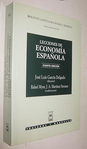 Immagine del venditore per LECCIONES DE ECONOMIA ESPAOLA venduto da UNIO11 IMPORT S.L.