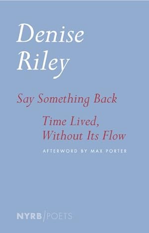 Seller image for Say Something Back for sale by GreatBookPrices