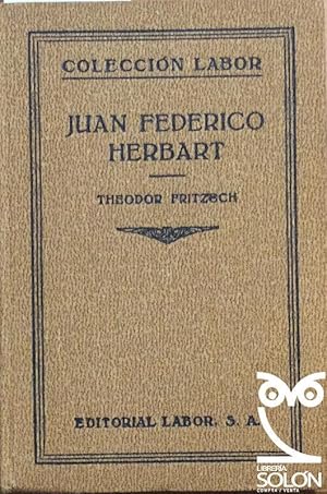 Seller image for Juan Federico Herbart for sale by LIBRERA SOLN