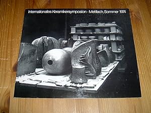 Bild des Verkufers fr Internationales Keramikersymposion, Mettlach, Sommer 1974. zum Verkauf von Antiquariat An der Vikarie