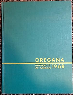 Oregana 1968 University of Oregon Yearbook