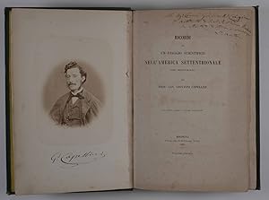 Ricordi di un viaggio scientifico nell'America Settentrionale nel MDCCCLXIII (1863) (memories of ...