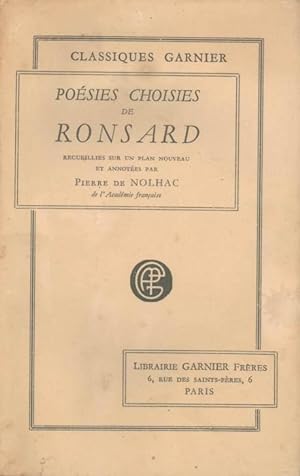 Poésies choisies de Ronsard