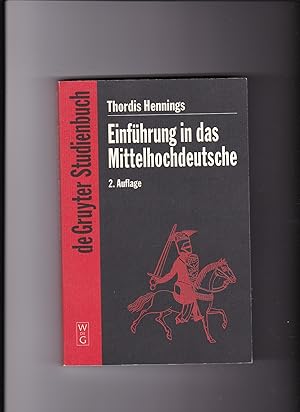 Bild des Verkufers fr Thordis Hennings, Einfhrung in das Mittelhochdeutsche zum Verkauf von sonntago DE