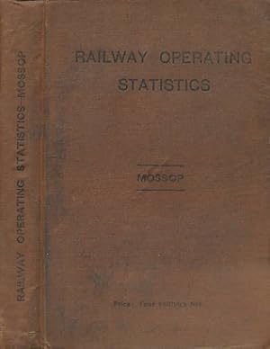 Image du vendeur pour Railway Operating Statistics mis en vente par Barter Books Ltd