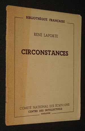 Seller image for Circonstances for sale by Abraxas-libris