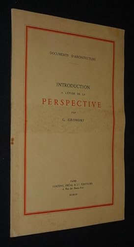 Seller image for Introduction  l'tude de la perspective for sale by Abraxas-libris