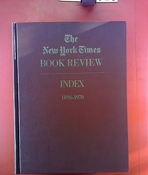 Bild des Verkufers fr The New York Times Book Review - Index 1896-1970. Volume II Title index zum Verkauf von biblion2