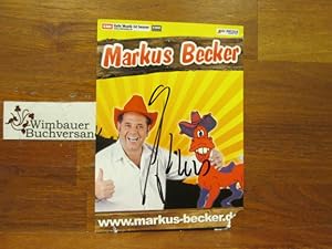 Seller image for Original Autogramm Markus Becker // Autogramm Autograph signiert signed signee for sale by Antiquariat im Kaiserviertel | Wimbauer Buchversand