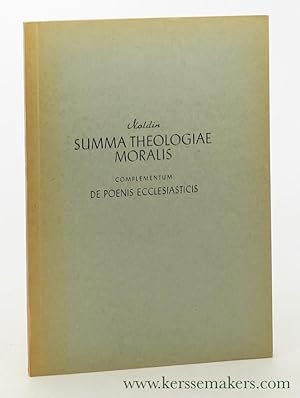 Imagen del vendedor de Summa Theologiae Moralis. Complementum. De Poenis Ecclesiasticis. Editio XXXVIII. a la venta por Emile Kerssemakers ILAB