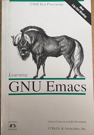 Imagen del vendedor de LEARNING GNU EMACS a la venta por LIBRERIA LEA+