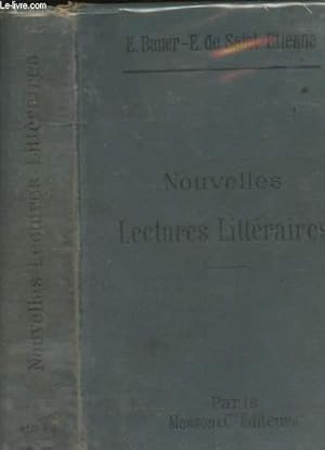 Seller image for Nouvelles lectures littraires avec notes et notices - Prcdes d'une prface par L. Petit de Julleville - 9e dition for sale by Le-Livre