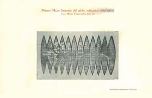 Imagen del vendedor de PRIMER MAPA IMPRESO DEL GLOBO TERRQUEO (AO 1507). a la venta por Librera Anticuaria Galgo