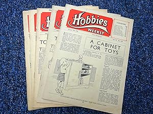 Bild des Verkufers fr Hobbies Weekly Magazine. Vol 107, 1949, 5 Issues 2777,2781,2782,2783,2787. zum Verkauf von Tony Hutchinson
