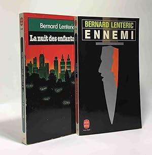 Seller image for Ennemi + La nuit des enfants rois / 2 livres for sale by crealivres