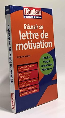 Seller image for Russir sa lettre de motivation for sale by crealivres