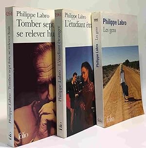 Image du vendeur pour Tomber sept fois se relever huit + L'tudiant tranger + Les gens --- 3 livres mis en vente par crealivres
