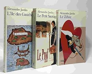 Image du vendeur pour Le zbre + Le petit sauvage + L'le des Gauchers --- 3 romans mis en vente par crealivres