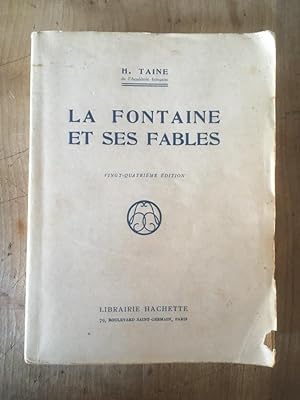 Imagen del vendedor de La Fontaine et ses fables a la venta por Librairie des Possibles