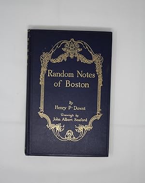 Seller image for Random Notes of Boston for sale by Barberry Lane Booksellers