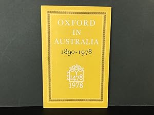 Oxford in Australia 1890-1978