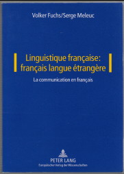 Bild des Verkufers fr Linguistique franaise: franais langue trangre; Teil: [Vol. 1]., La communication en franais zum Verkauf von Antiquariat ExLibris Erlach Eberhard Ott