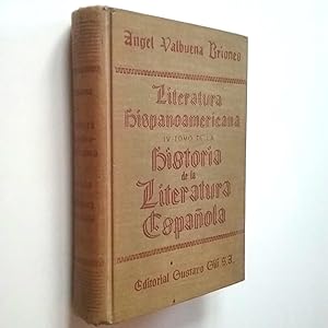 Image du vendeur pour Historia de la literatura espaola. Tomo IV. Literatura hispanoamericana mis en vente par MAUTALOS LIBRERA
