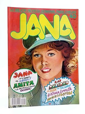 JANA. LA MEJOR REVISTA PARA CHICAS 40 (Purita Campos Y Otros) Sarpe, 1984. OFRT