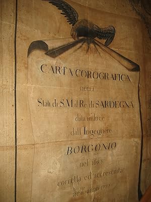 Carta Corografica degli Stati di S.M. il Re di Sardegna data in luce dall?ingegnere Borgonio nel ...