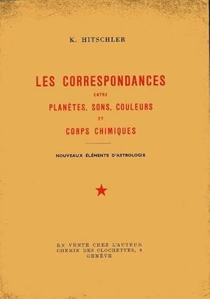 Les correspondances entre plan?tes, sons, couleurs et corps chimiques - K. Hitschler