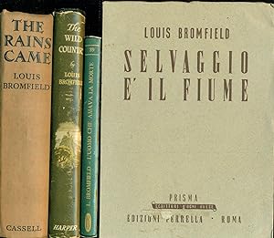 Bild des Verkufers fr Selvaggio  il fiume + 3 libri dell'Autore zum Verkauf von Studio Bibliografico Marini
