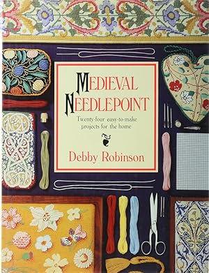 Bild des Verkufers fr Medieval Needlepoint. Twenty-four easy-to-make projects for the home. 1. Aufl. dieser Ausgabe. zum Verkauf von Antiquariat Held