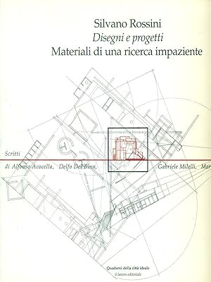 Bild des Verkufers fr Disegni e progetti Materiali di una ricerca impaziente zum Verkauf von Librodifaccia