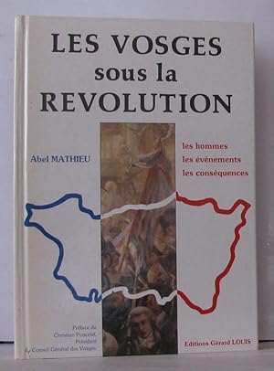 Imagen del vendedor de Les Vosges sous la rvolution a la venta por Librairie Albert-Etienne